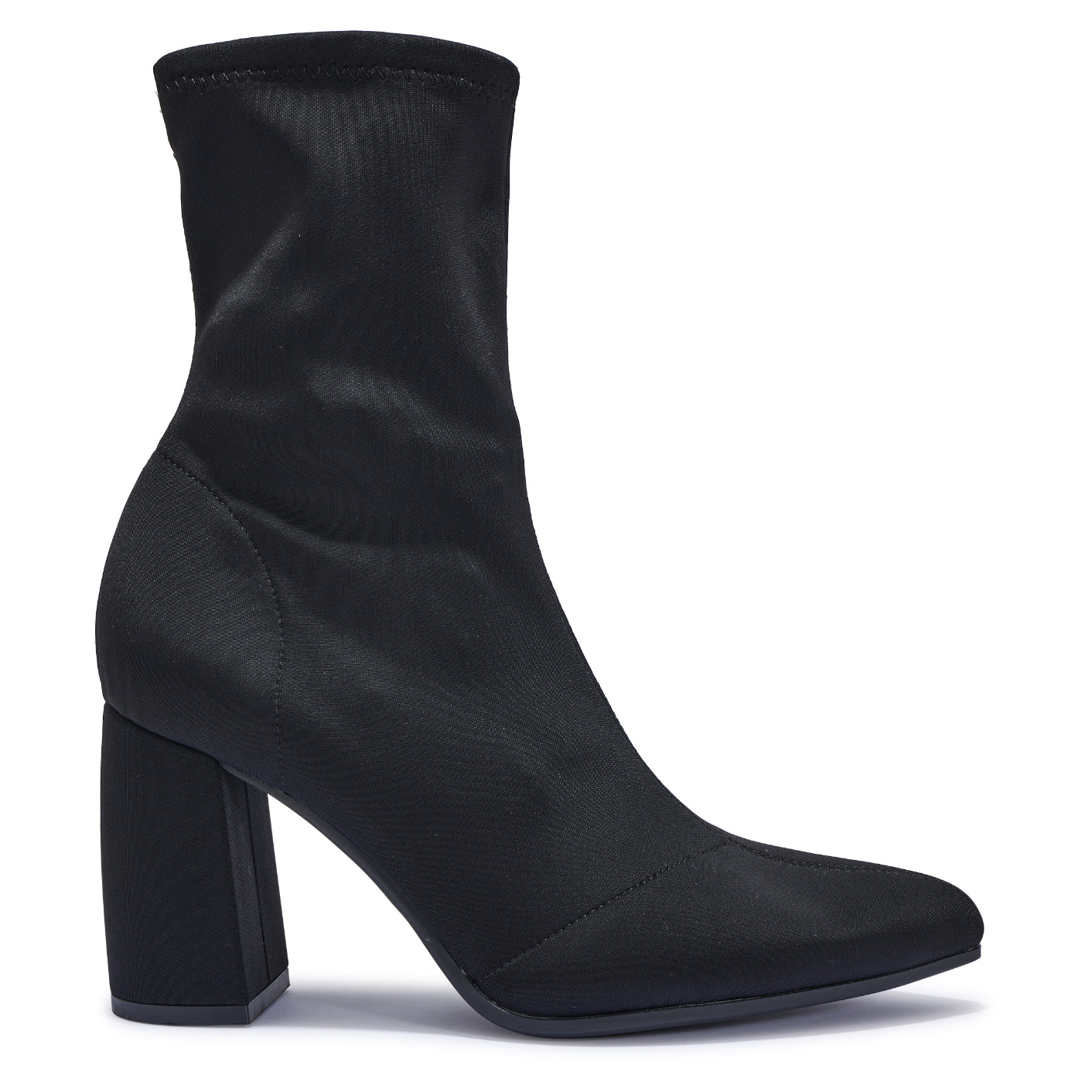 BAILEYS2 POINTY TOE BLOCK HEEL SOCK BOOT – City Shoes (Wholesale