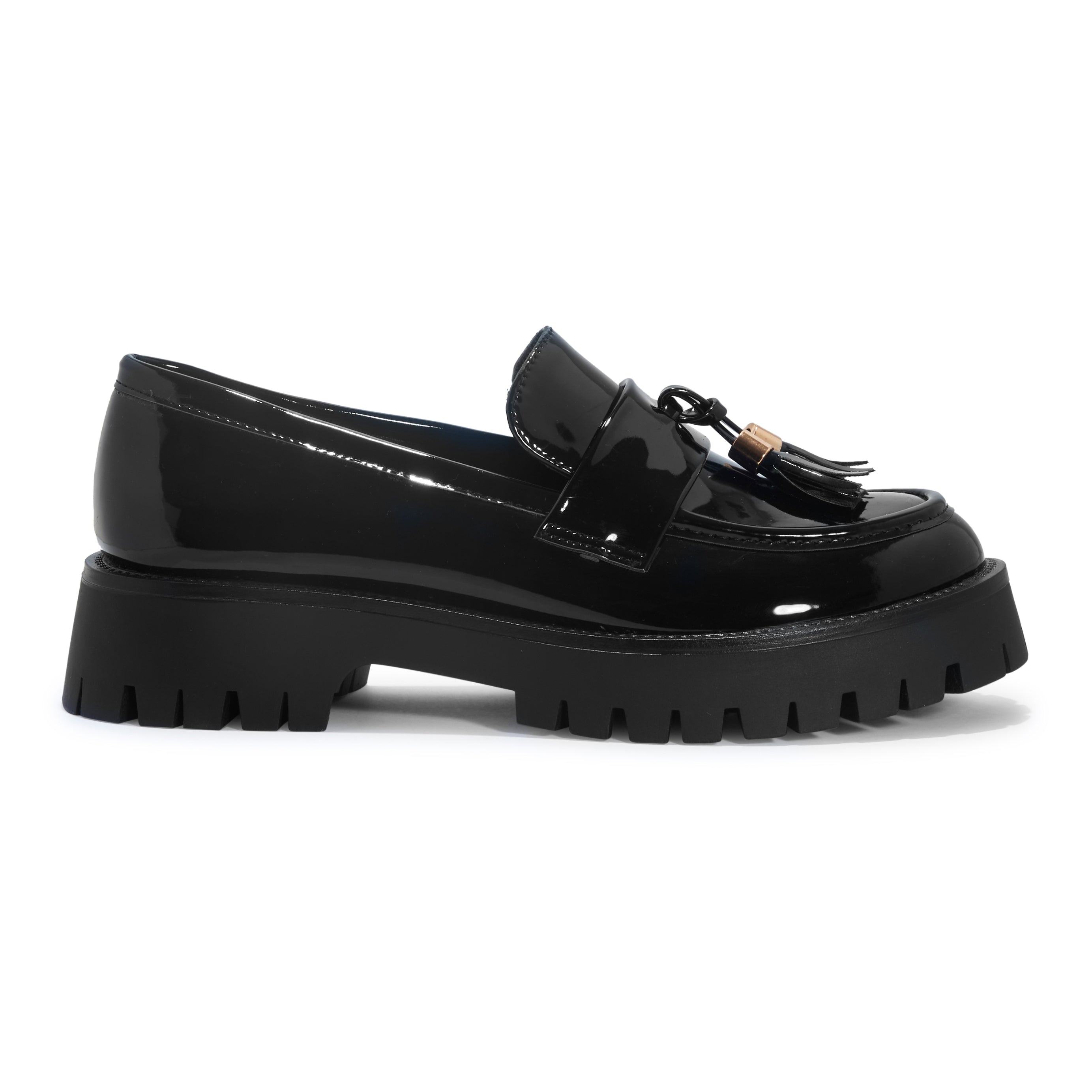 BOSMO3 TASSLE CHUNKY LOAFER