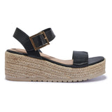 MINELL11 CLEATED JUTE WEDGE SANDAL