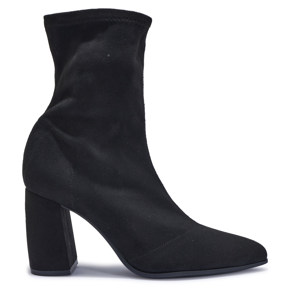 Sock Boot Missguided Black Ankle Boots Famous Brand Lyst