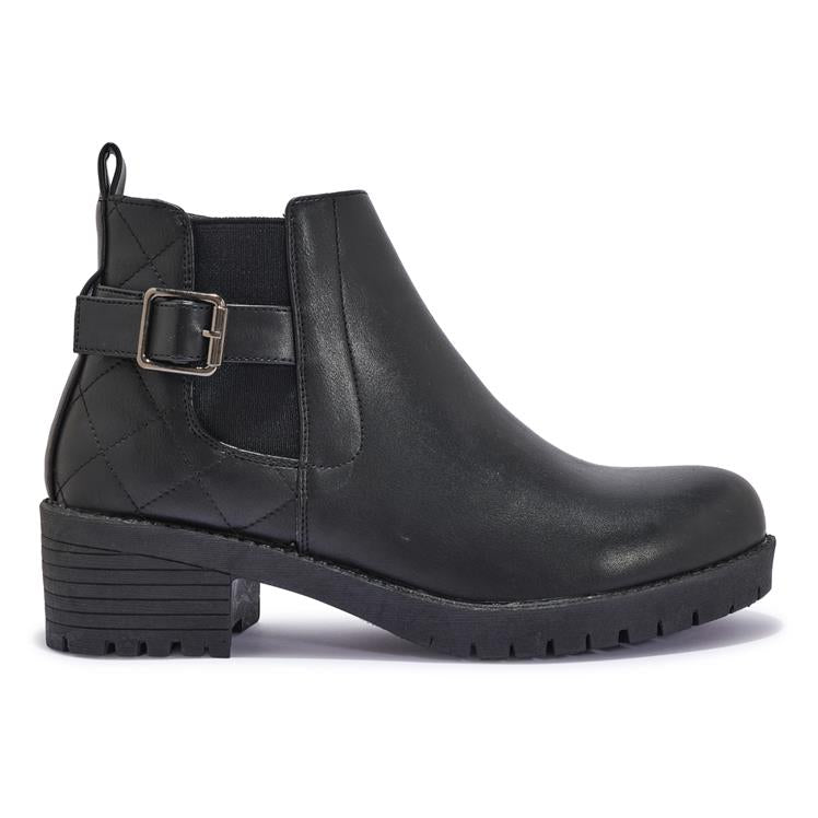JUST6 BASIC CHUNKY STRAP CHELSEA BOOT