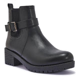 JUST7 BASIC CHUNKY STRAP DETAIL CHELSEA BOOT