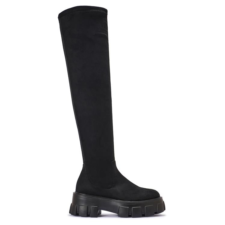 ROTA34 CHUNKY CLEATED OVER THE KNEE BOOT