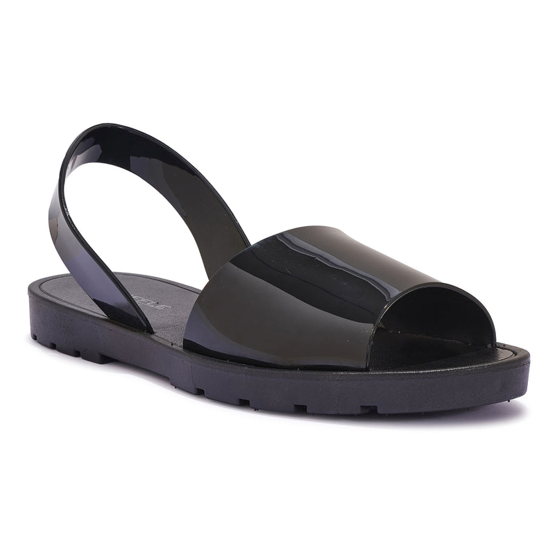 SD157 JELLY SLING BACK CLEATED SANDAL